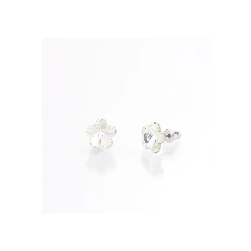 Kolczyki Swarovski Flower Crystal, 9 mm Bonami Okazja