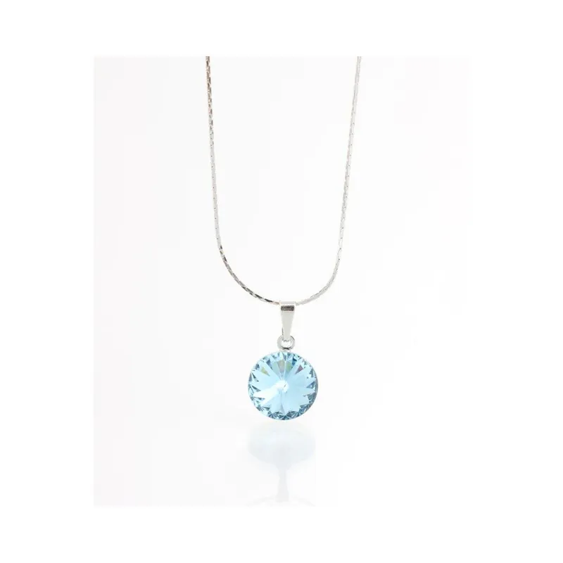 Naszyjnik Swarovski Simple Aqua, 45 cm Bonami Wysoka jakość
