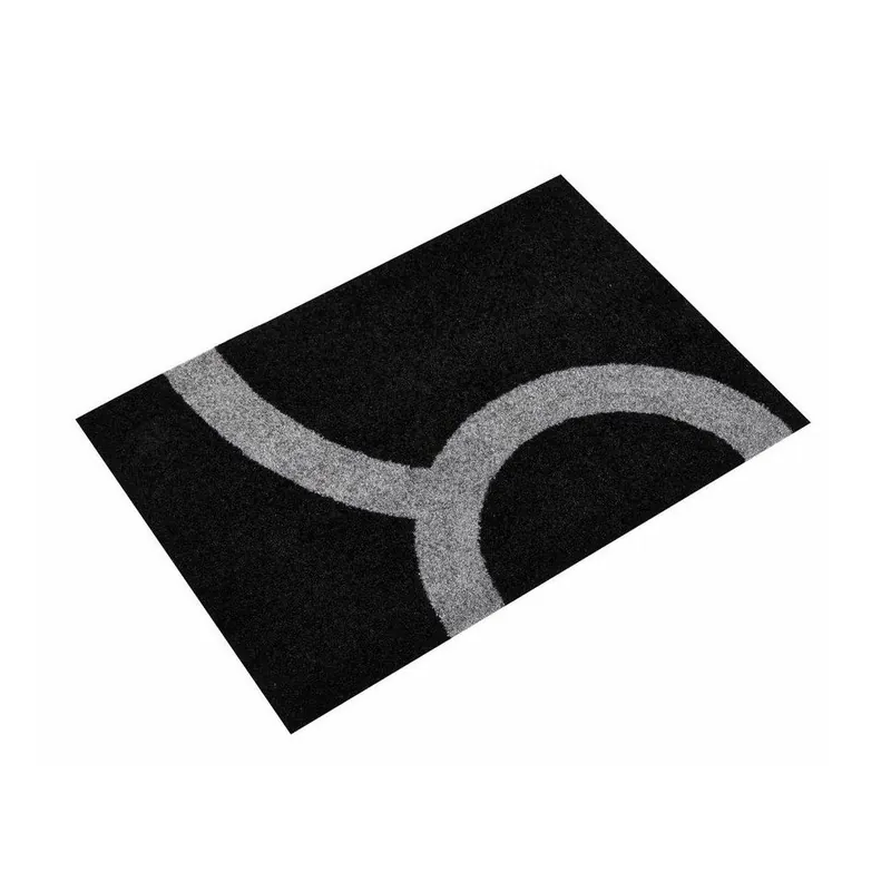 Sprawdź teraz Dywanik uniwersalny Leone Grey/Black, 80x55 cm Bonami