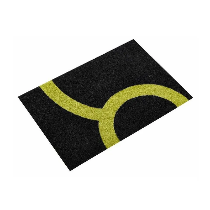Tani Dywanik uniwersalny Leone Lime/Black, 80x55 cm Bonami