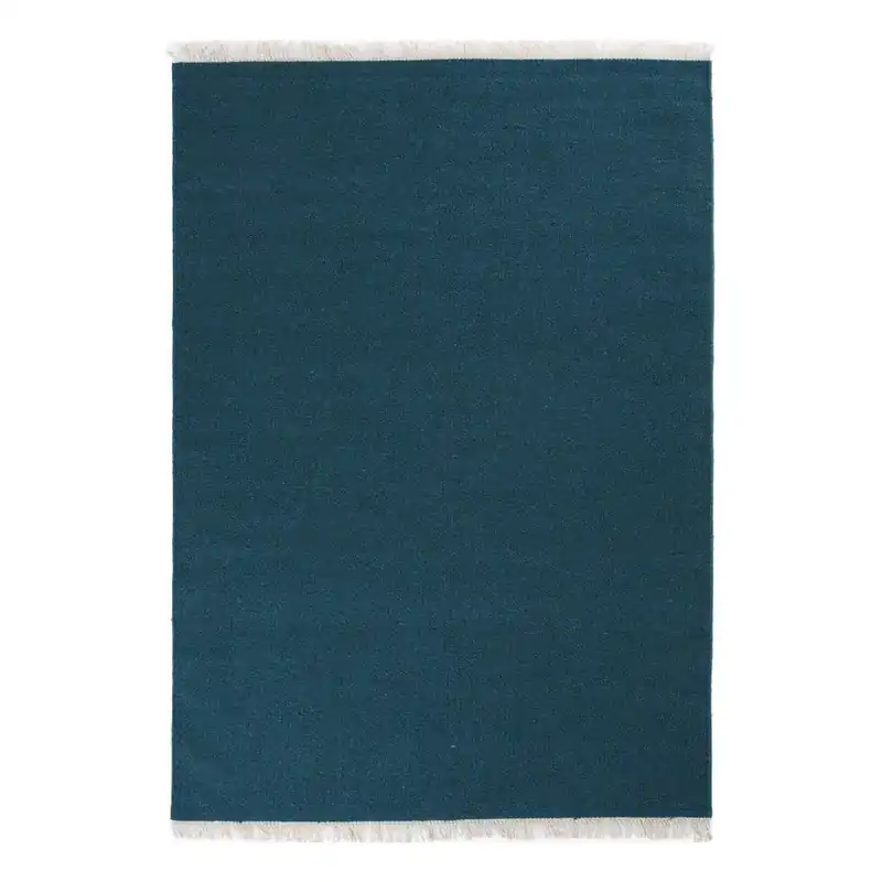 Oferta limitowana Wełniany dywan Rainbow Petrol, 140x200 cm Bonami
