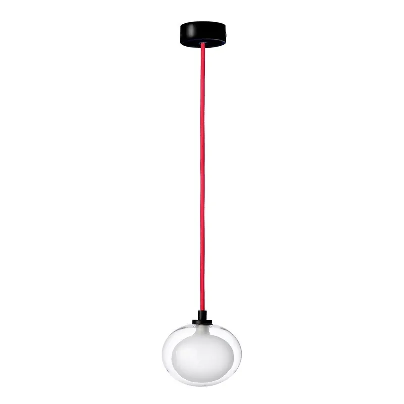 Lampa sufitowa Happy Pill Black/Red, 12 cm Bonami Niska cena