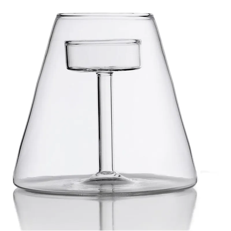 Szklany świecznik Abajour Bonami Oferta limitowana