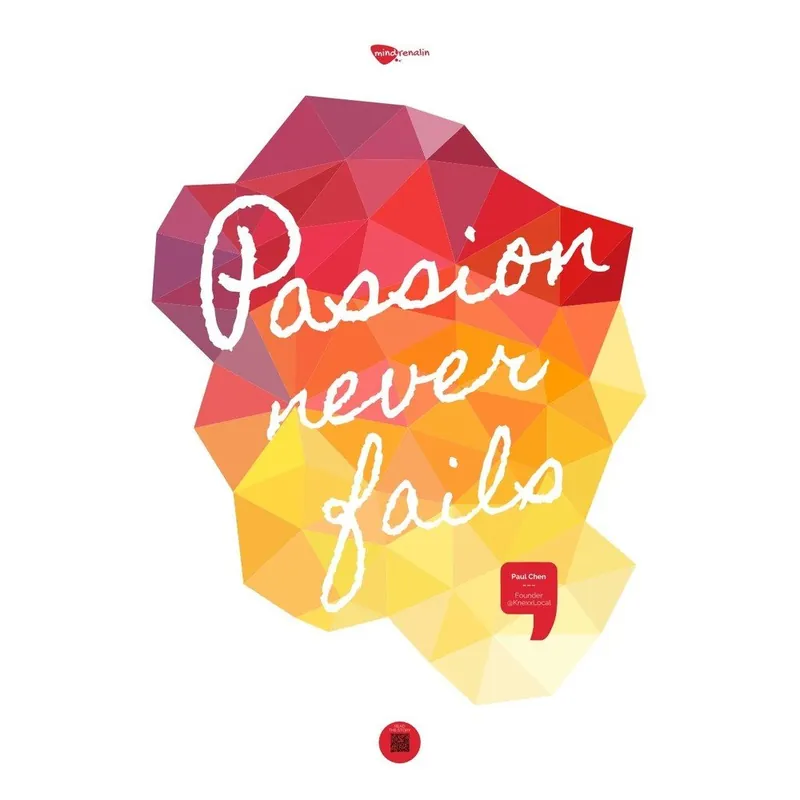 Ostatnia szansa Plakat Passion never fails, 100x70 cm Bonami