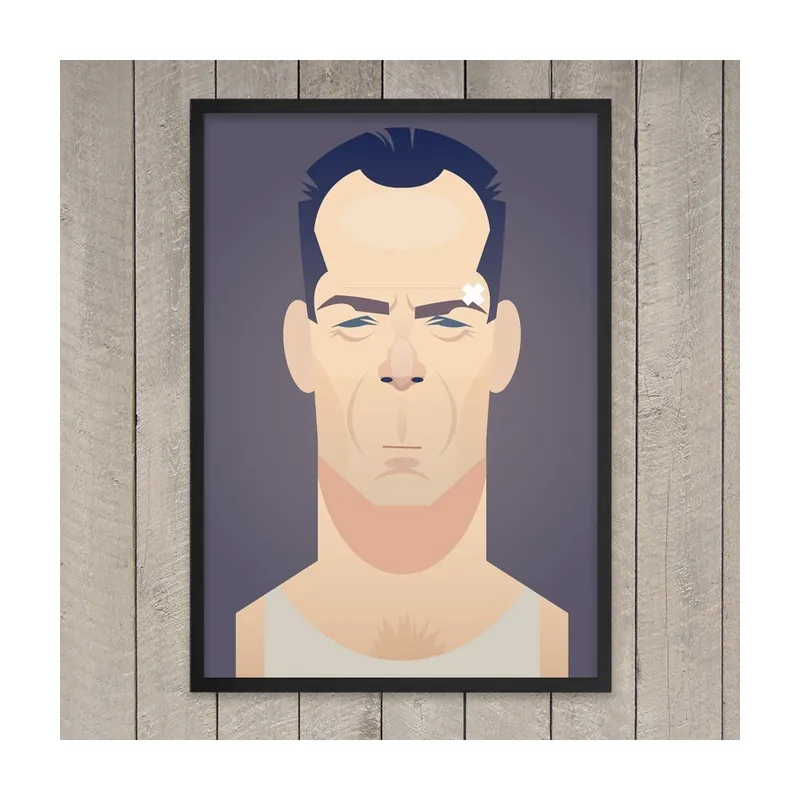 Wyjątkowa oferta Plakat "Die hard", 29,7x42 cm Bonami
