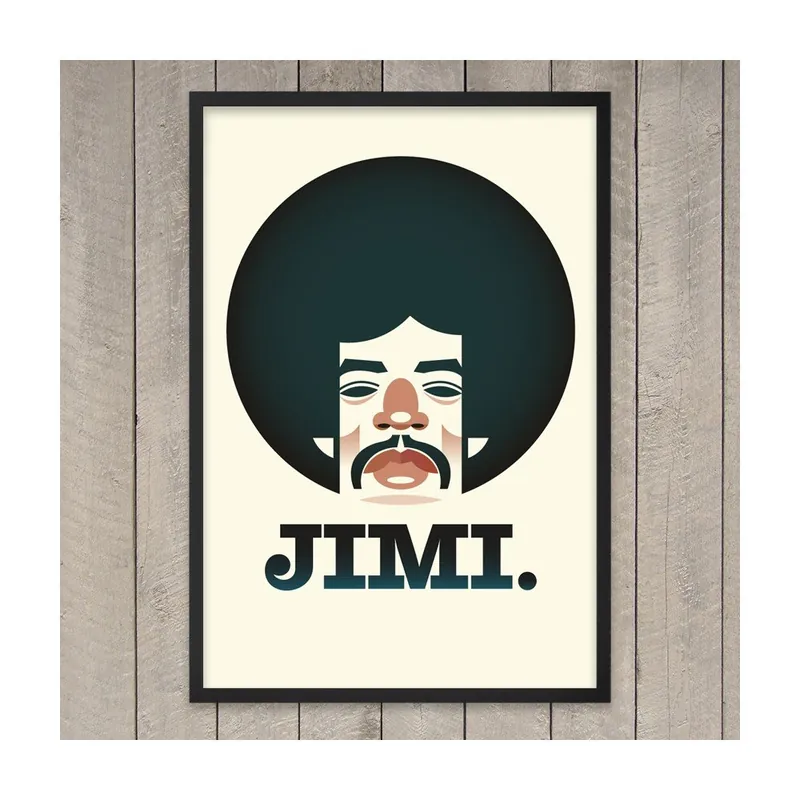 Oferta Plakat "Jimi", 29,7x42 cm Bonami