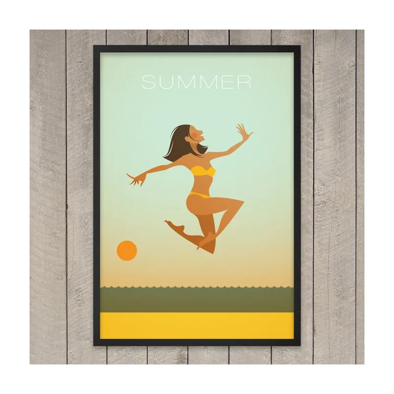 Zniżka Plakat "Summer", 29,7x42 cm Bonami