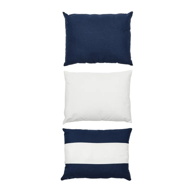 Szybka dostawa Zestaw 3 poduszek Cotton Blue Bonami