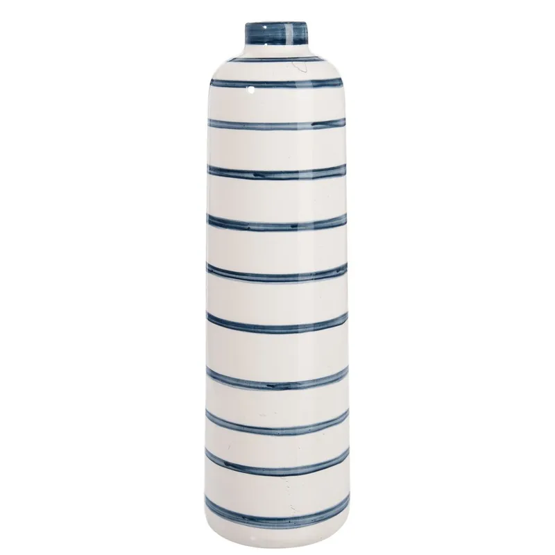 Ceramiczny wazon Cream and Blue Bonami Zniżka
