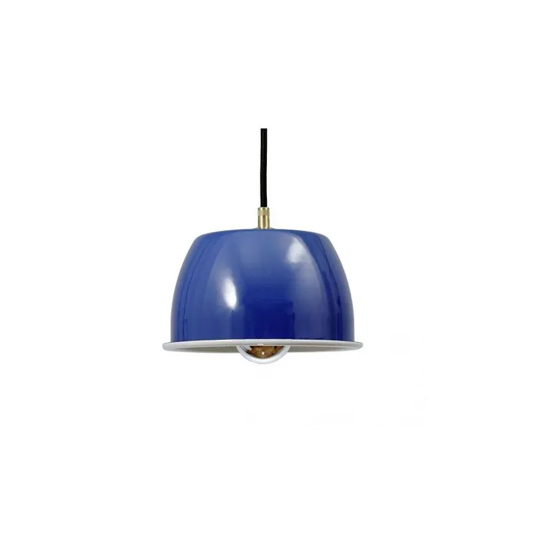 Wysoka jakość Lampa sufitowa Emailleleuchte 05 Blue/Black Bonami
