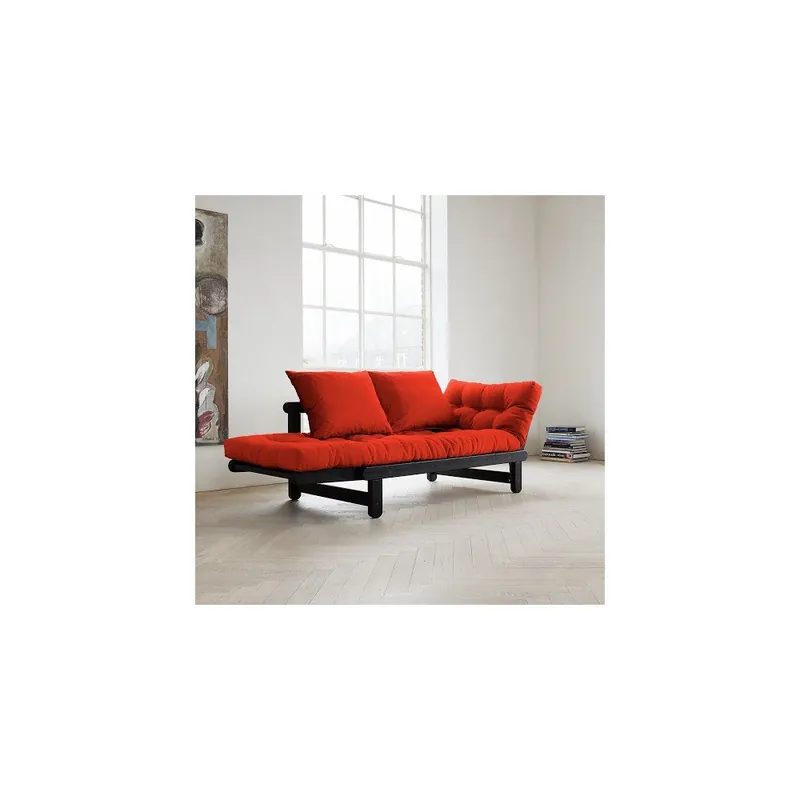 Kup teraz Sofa rozkładana Karup Beat Black/Red Bonami