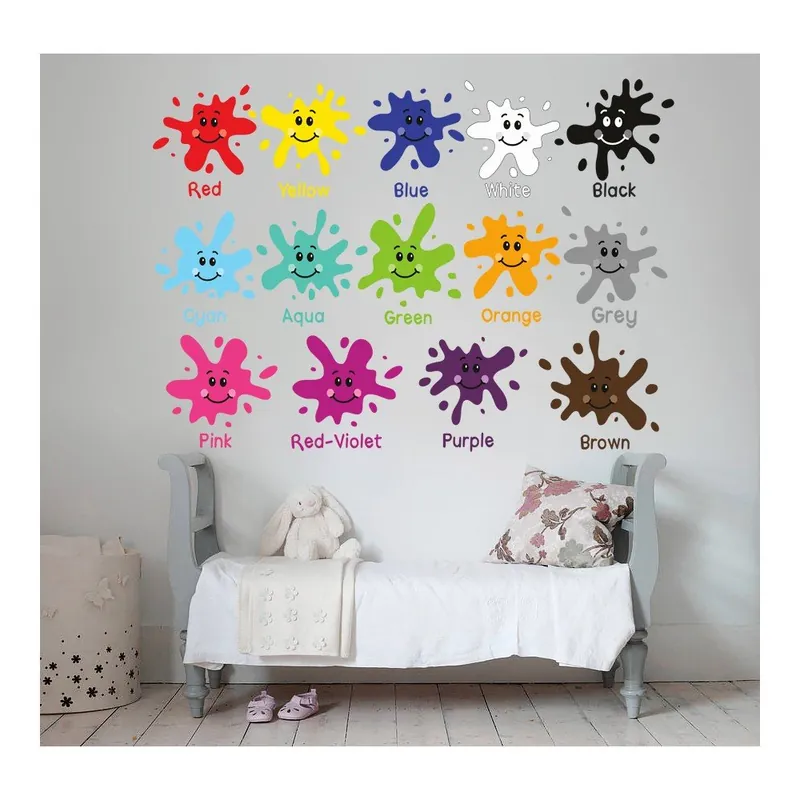 Oferta Naklejka ścienna Kolory, 70x50 cm Bonami