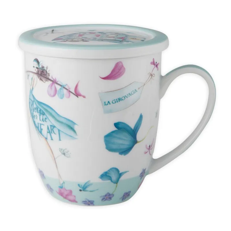 Porcelanowy kubek Aquamarine Tea Bonami Wysoka jakość