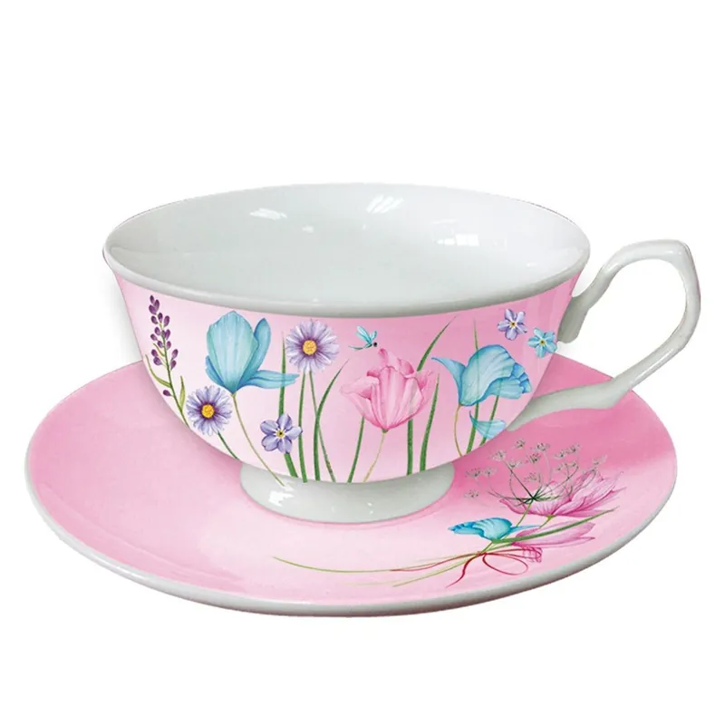 Komplet 2 filiżanek na cappuccino Pink Cups Bonami Oferta limitowana