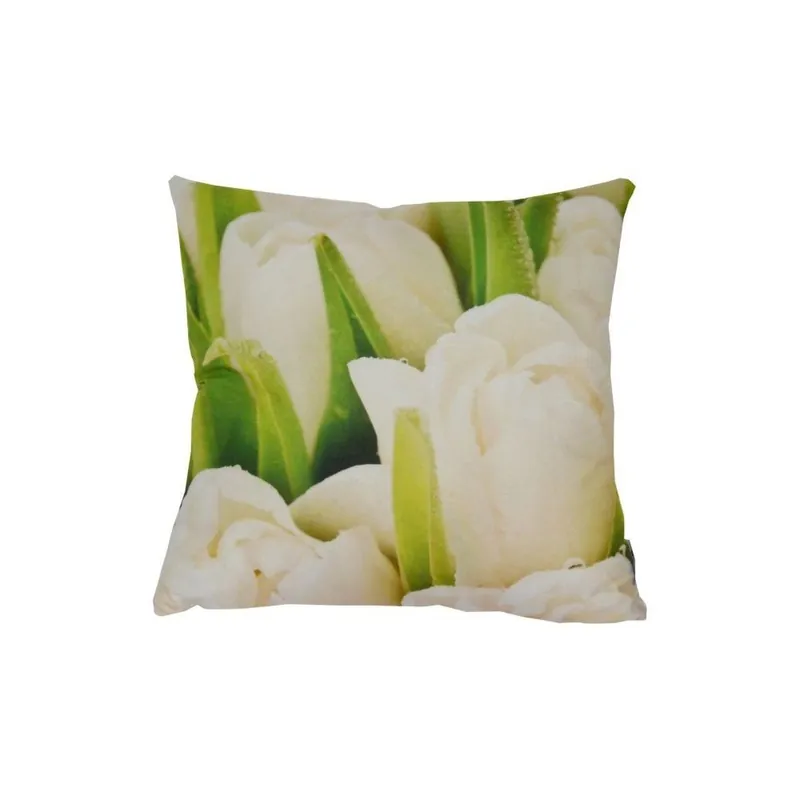 Poduszka White Tulips, 42x42 cm Bonami Hit cenowy