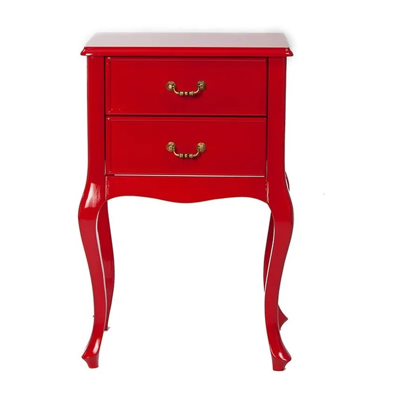 Wyjątkowa oferta Szafka Lacquered Red, 46x33x70 cm Bonami