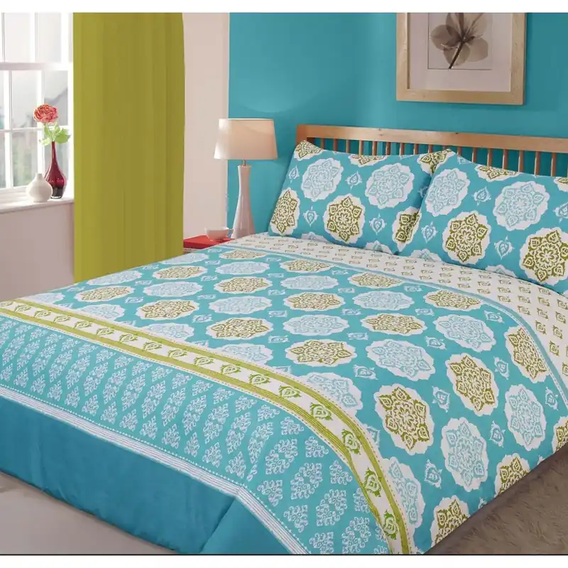 Dostępne od ręki Pościel Monsoon Aqua, 230x220 cm Bonami