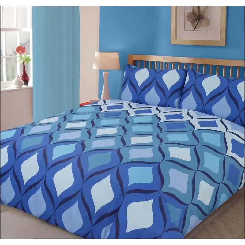 Oferta Pościel Vortex Blue, 200x200 cm Bonami