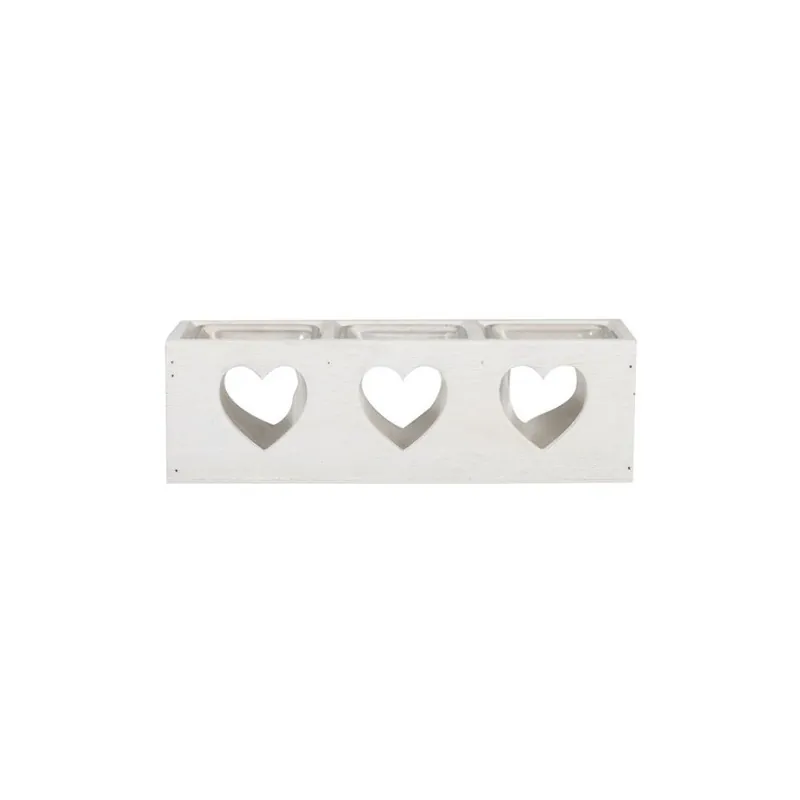 Tani Świecznik Trio Heart, 27x9x8 cm Bonami