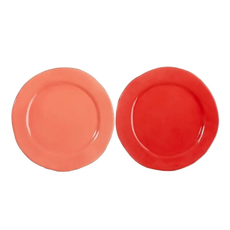 Oferta limitowana Komplet 2 talerzy Coral 31x31x3 cm Bonami