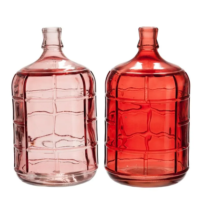Ekspresowa dostawa Komplet 2 wazonów Glass Stripe, 24x42 cm Bonami