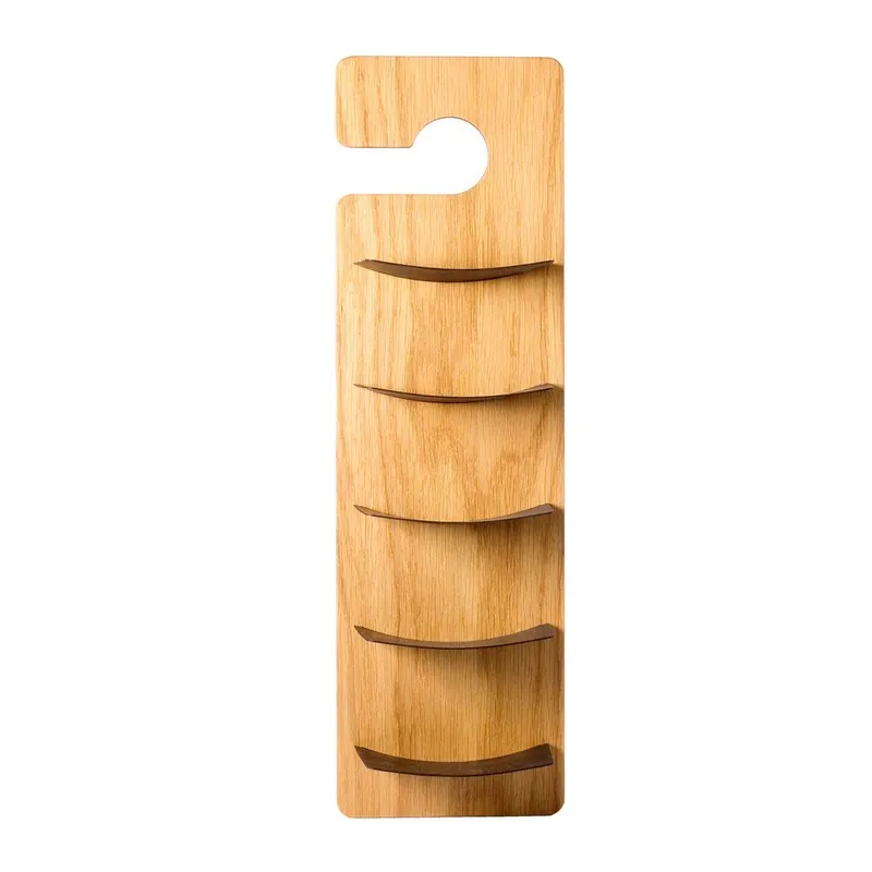 Półka wisząca Smardrobe 50x15 cm, dąb i czerń Bonami Wyprzedaż