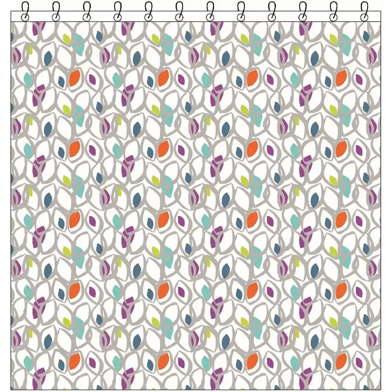 Oferta limitowana Zasłona prysznicowa Sorema Leaves, 180x200 cm Bonami