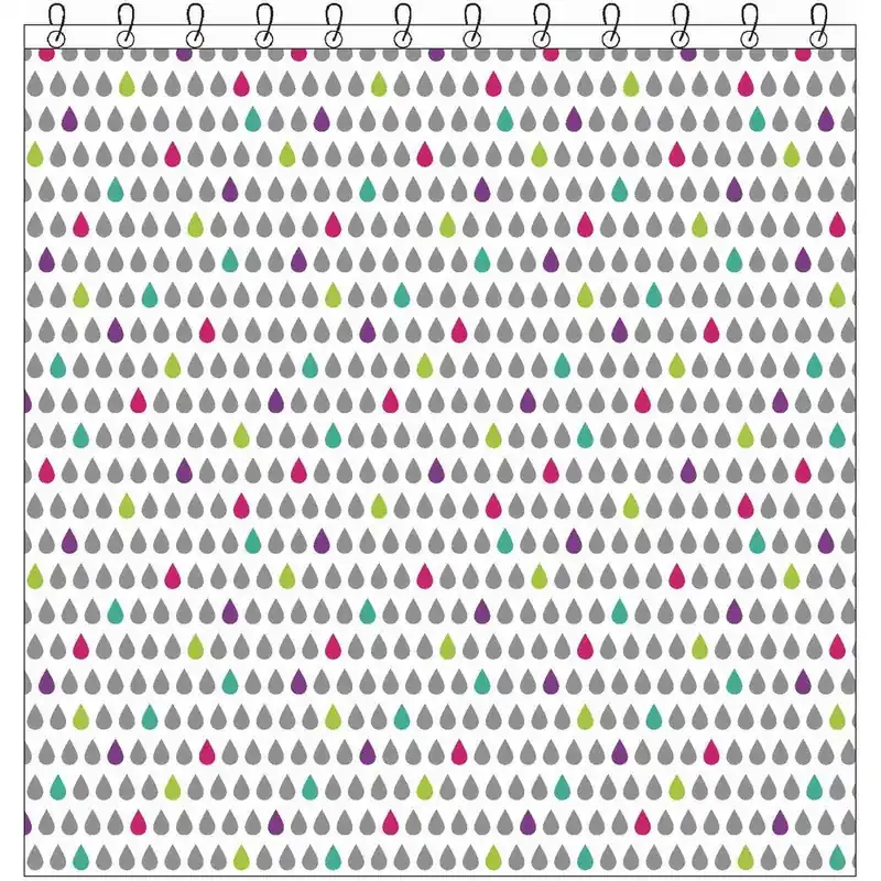 Zasłona prysznicowa Sorema Drop, 180x200 cm Bonami Ekspresowa dostawa