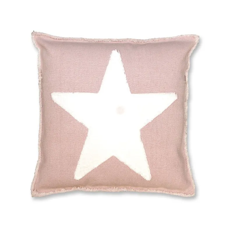Poduszka Star 45x45 cm, pudrowy róż Bonami Szybka dostawa