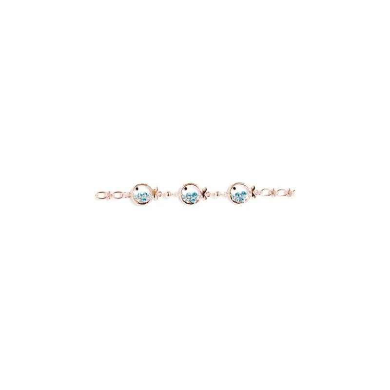 Bestseller Bransoletka Swarovski Elements Fish Blue Bonami