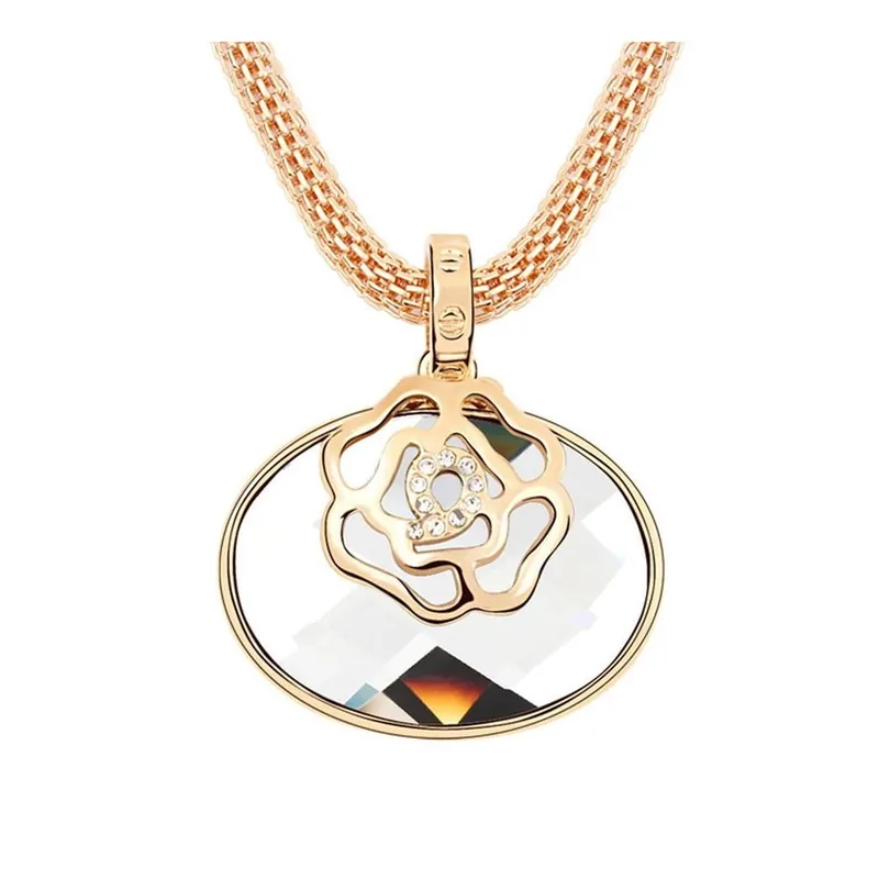 Ekspresowa dostawa Naszyjnik Swarovski Elements Rose White Bonami