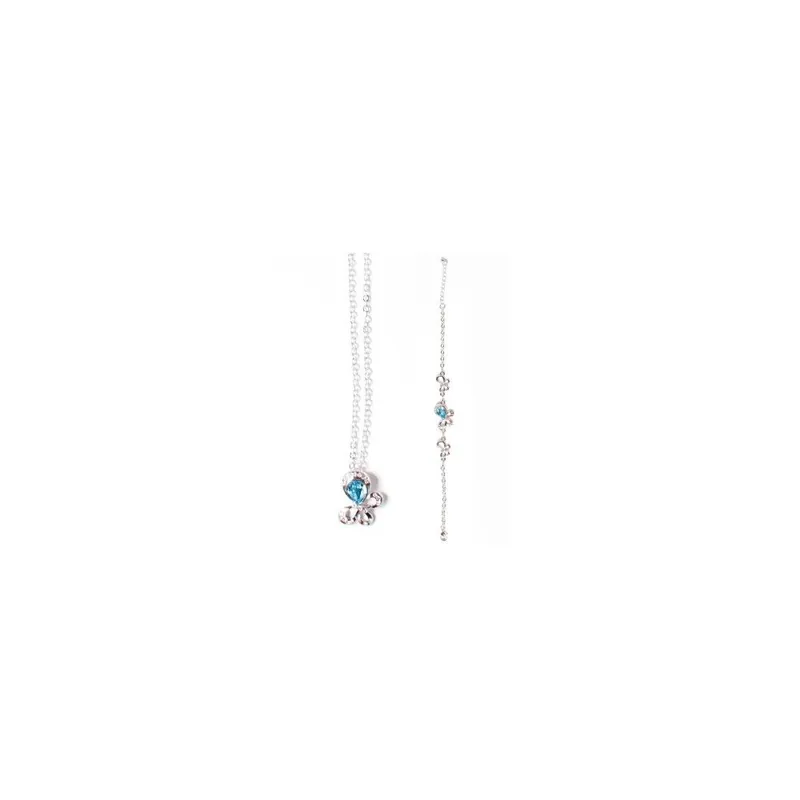 Komplet naszyjnik i bransoletka Swarovski Elements Tear Blue Bonami Ograniczona ilość