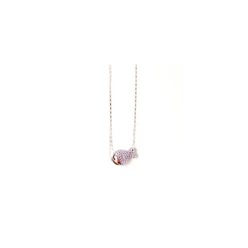 Naszyjnik Swarovski Elements Leonida Purple Bonami Niska cena