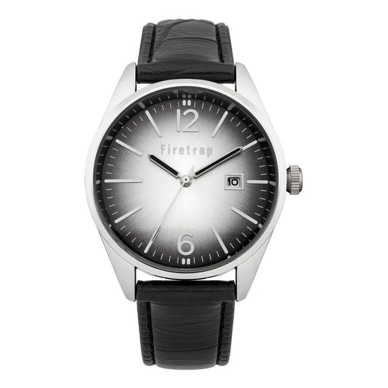 Zegarek męski Firetrap Gents Black Strap/Black Dial, 40 mm Bonami Oferta czasowa