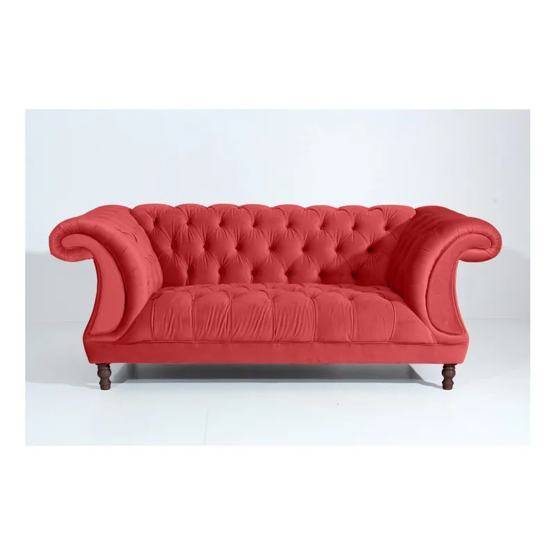 Czerwona sofa Max Winzer Ivette, 200 cm Bonami Wybór klientów