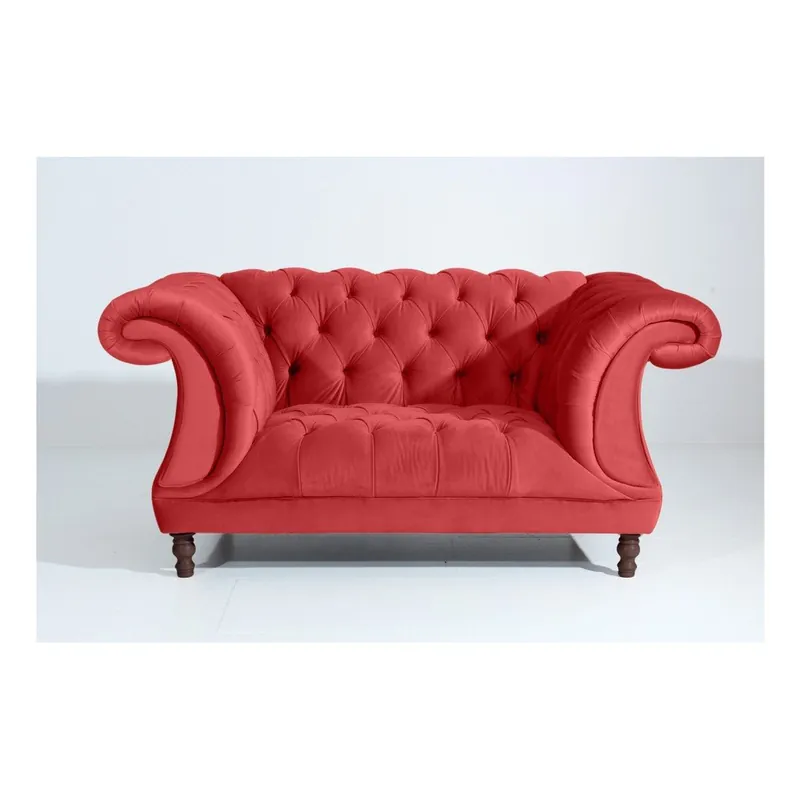 Bestseller Czerwony fotel Max Winzer Ivette Bonami
