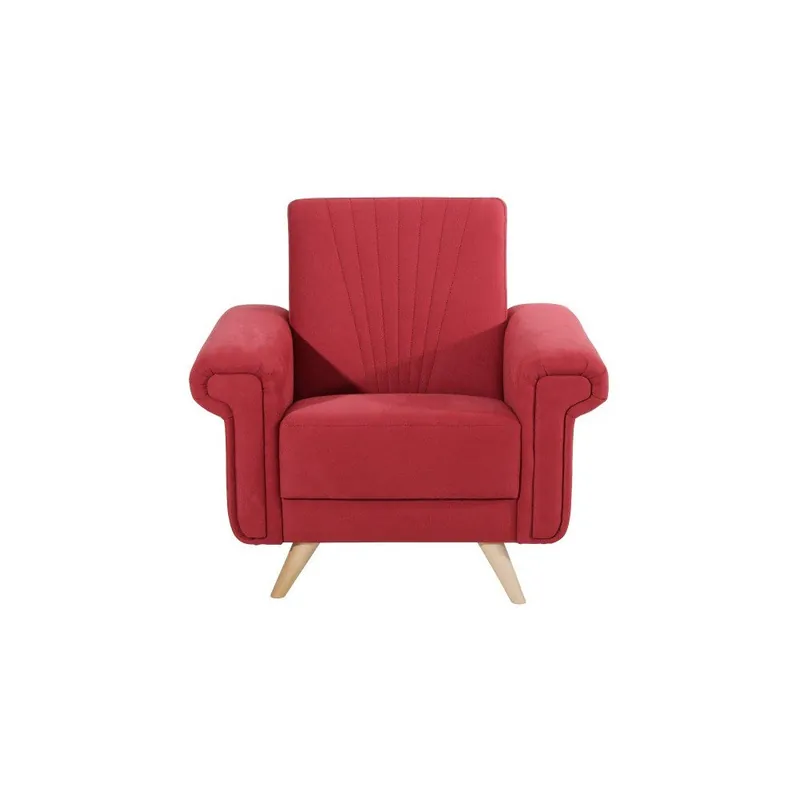 Bestseller Czerwony fotel Max Winzer Jannes Bonami