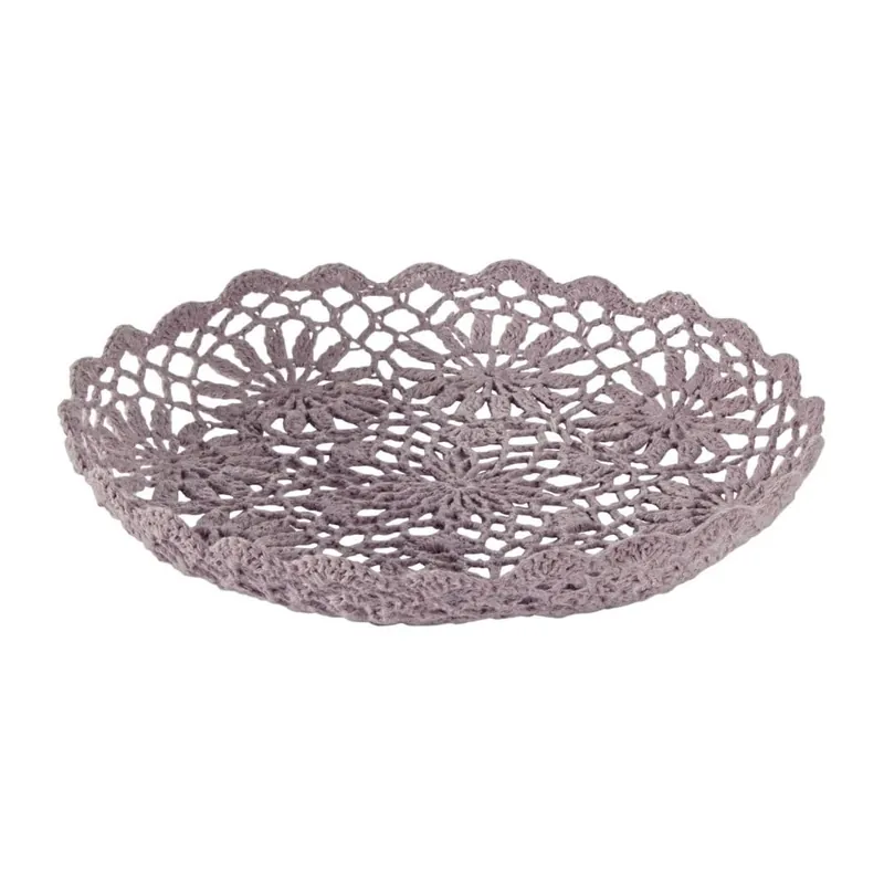 Ekspresowa dostawa Różowa misa szydełkowa Bizzotto Crochet, ⌀ 26 cm Bonami