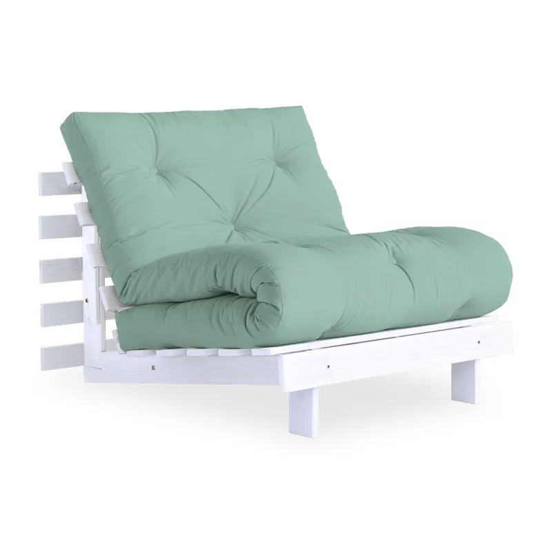 Cena promocyjna Fotel rozkładany Karup Design Roots White/Mint Bonami