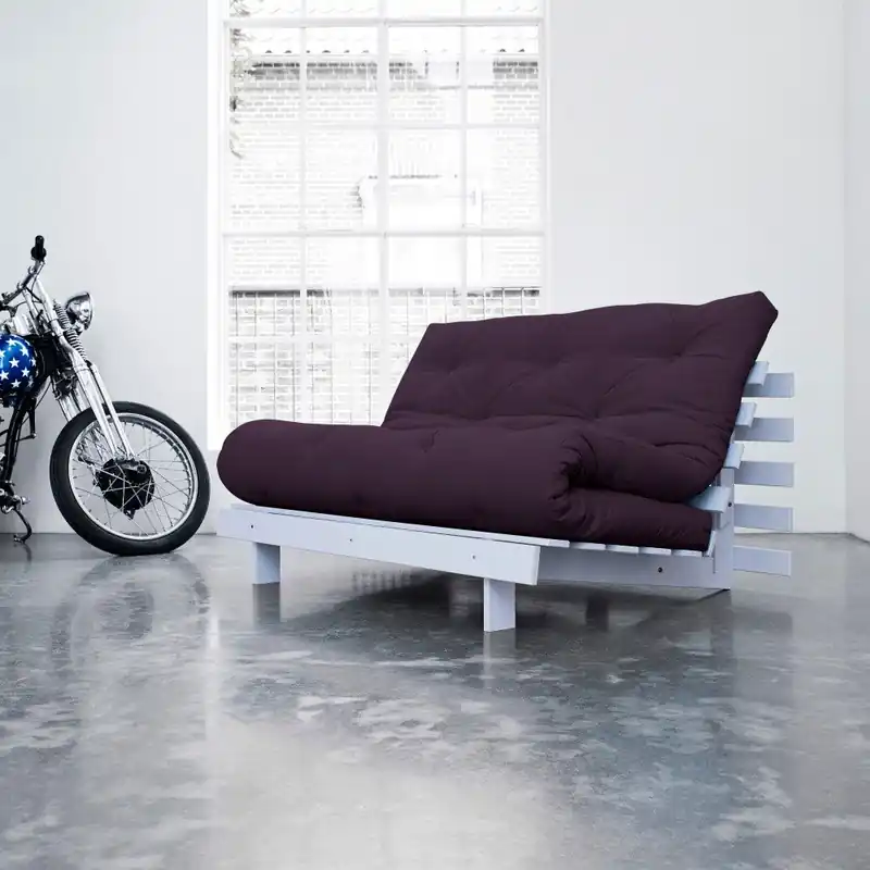Sofa wielofunkcyjna Karup Roots White/Purple Bonami Wyprzedaż