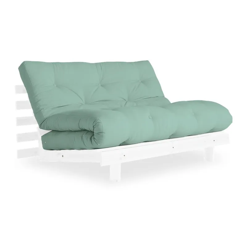 Do wyczerpania zapasów Sofa rozkładana Karup Design Roots White/Mint Bonami