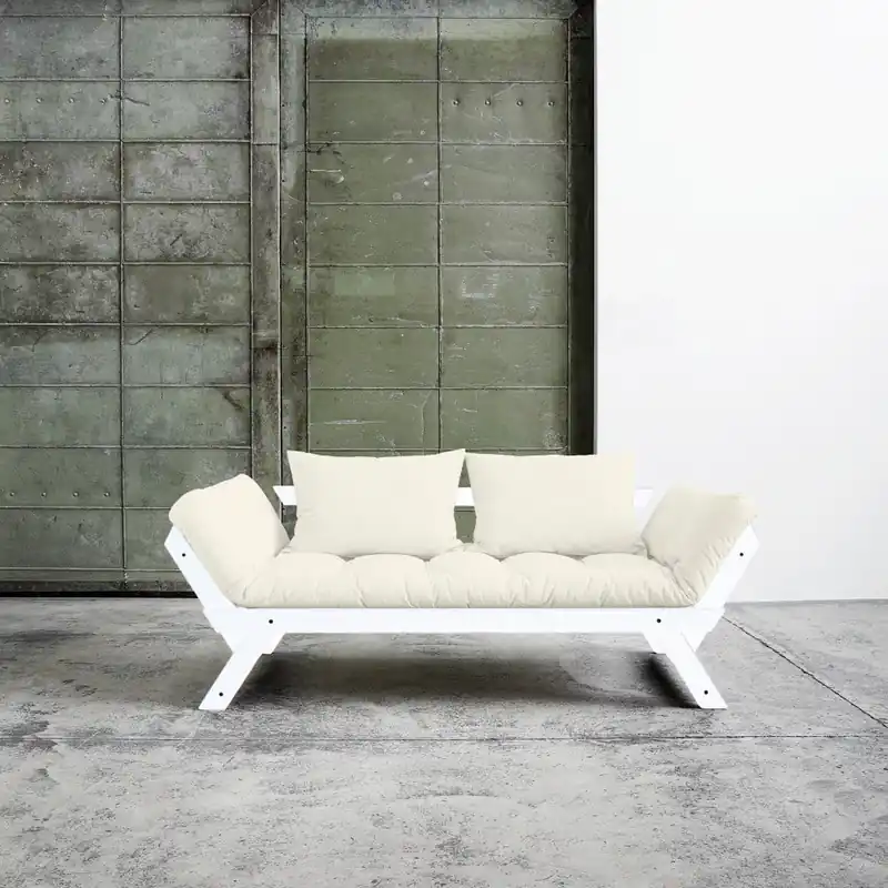 Nie przegap Sofa wielofunkcyjna Karup Bebop White/Natural Bonami