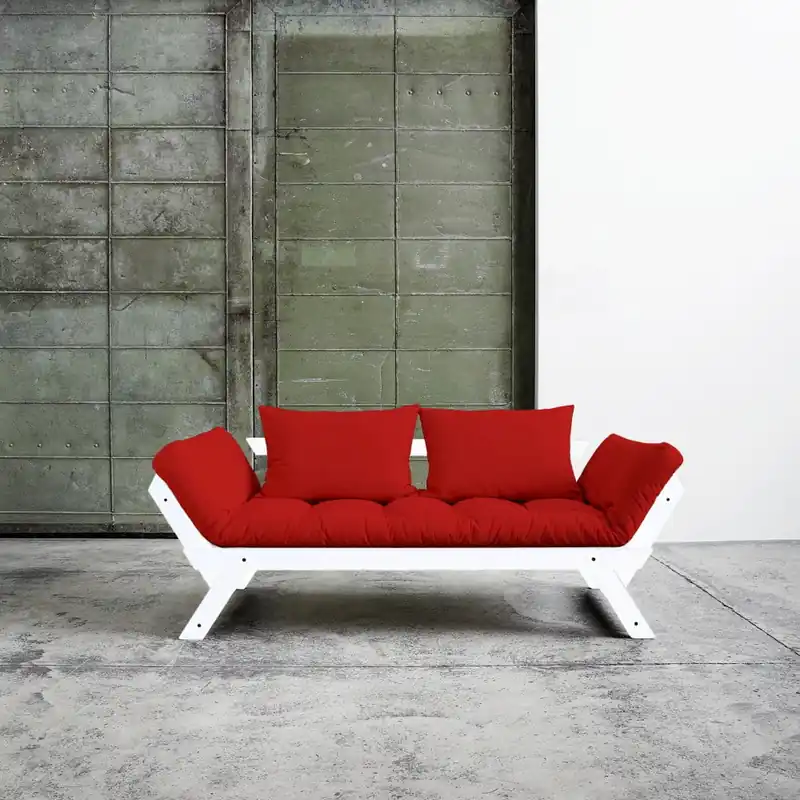 Sofa wielofunkcyjna Karup Bebop White/Red Bonami Sprawdź teraz