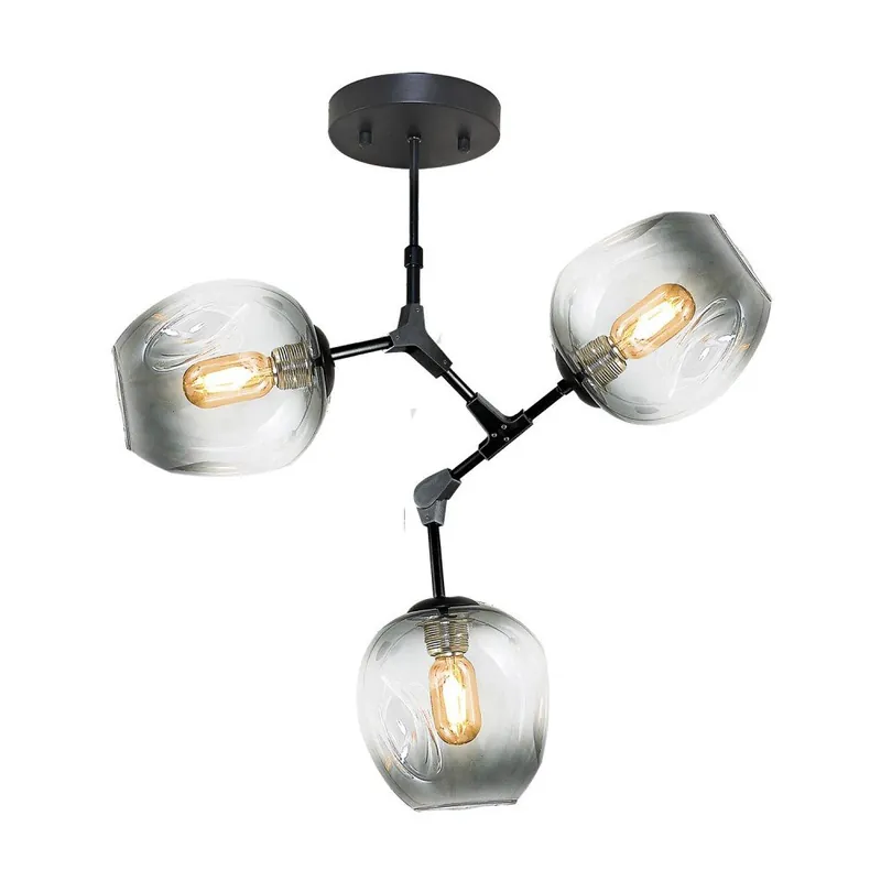 Czarna lampa sufitowa Homemania Decor Kolonu Bonami Zamów dziś
