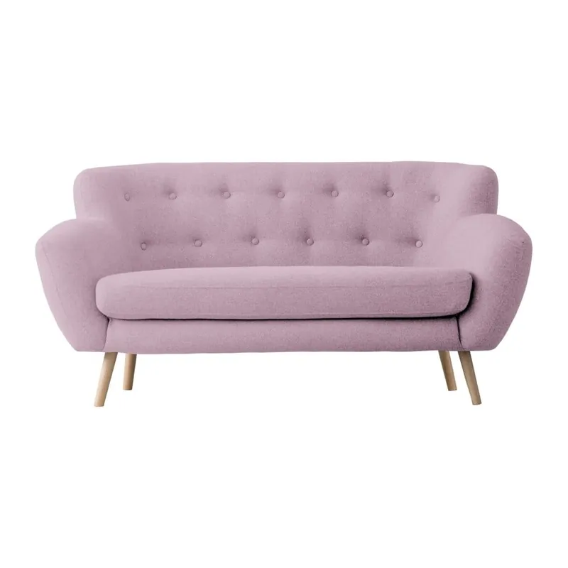Kup teraz Różowa sofa dwuosobowa Kooko Home Pop Bonami