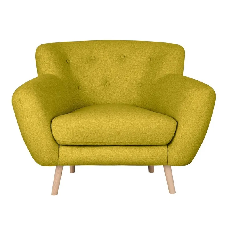 Żółty fotel Kooko Home Pop Bonami Cena promocyjna