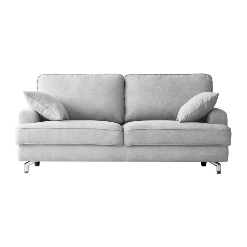Szybka dostawa Szarobiała sofa trzyosobowa Kooko Home Rumba Bonami