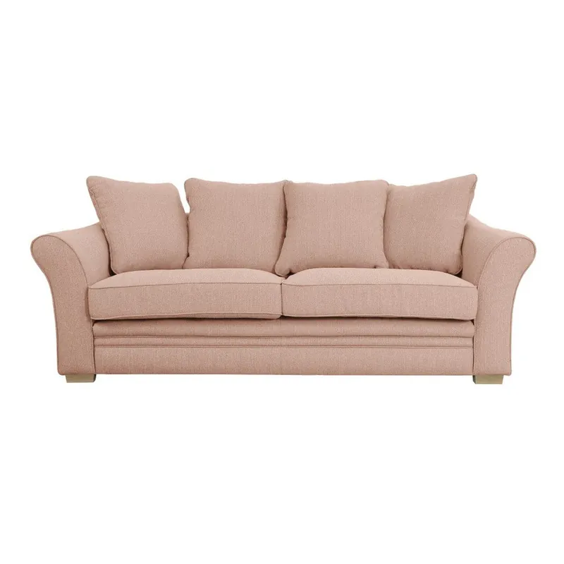 Różowa sofa 3-osobowa Kooko Home Blues Bonami Najlepsza cena