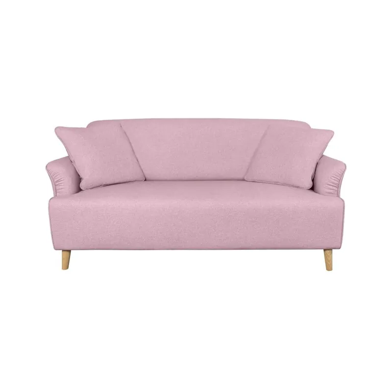 Różowa sofa 2-osobowa Kooko Home Funk Bonami Niska cena