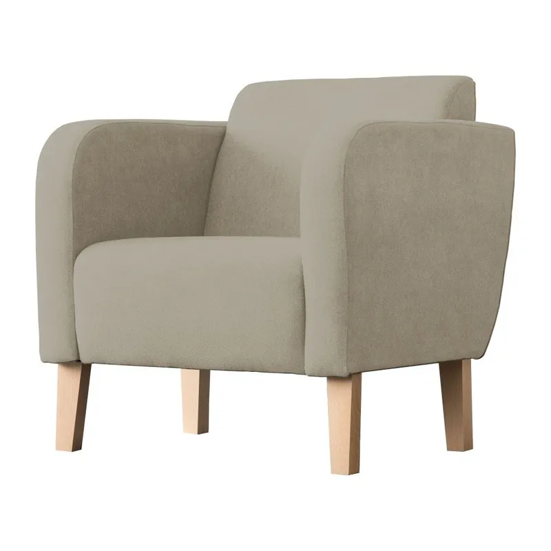 Szarobrązowy fotel Kooko Home Swing Bonami Promocja